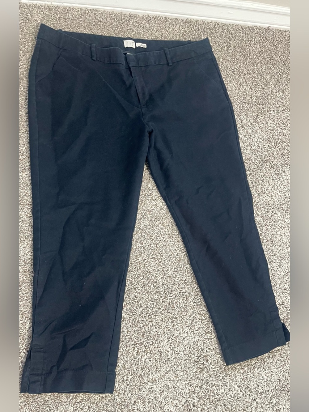 A new day cropped black ankle pants